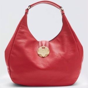🆕Listing Draper James Red Derby Hobo Bag